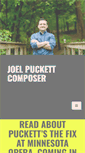 Mobile Screenshot of joelpuckett.com